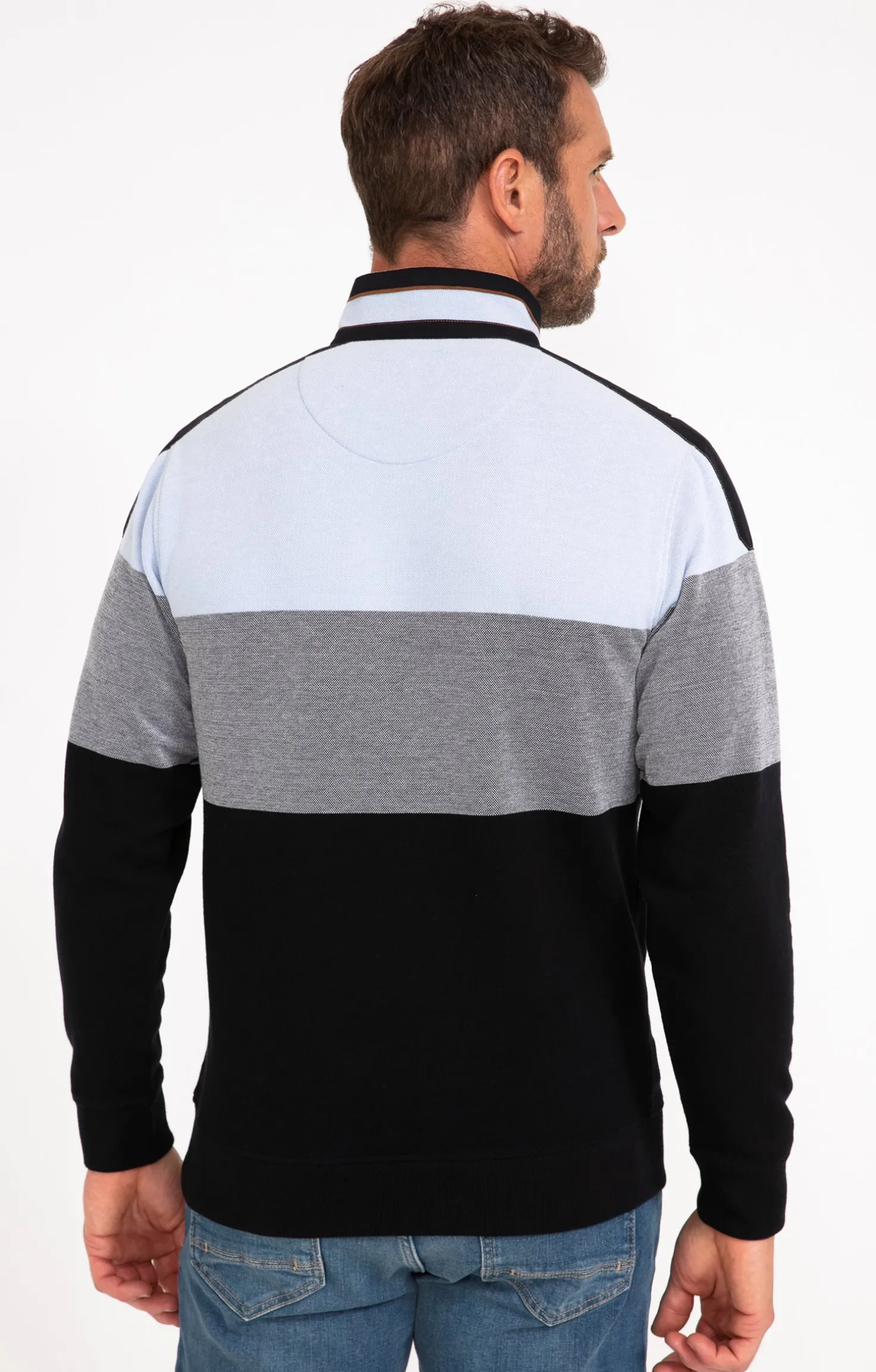 Polo manches longues Badgy -
