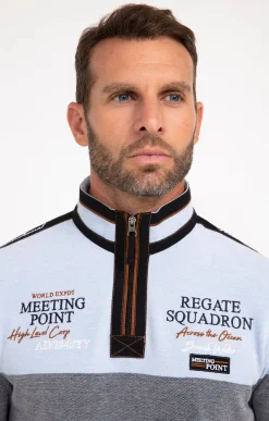 Polo manches longues Badgy -