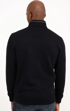 Polo manches longues col montant Sued -