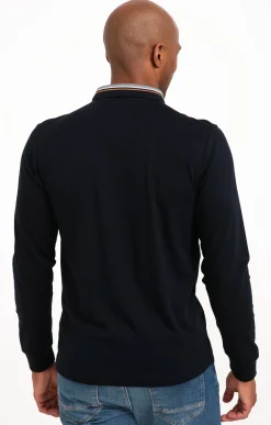 Polo manches longues Interlock -