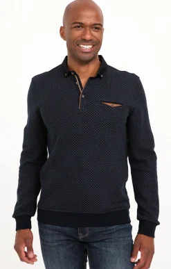 Polo manches longues Mini Print -