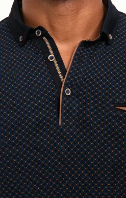 Polo manches longues Mini Print -