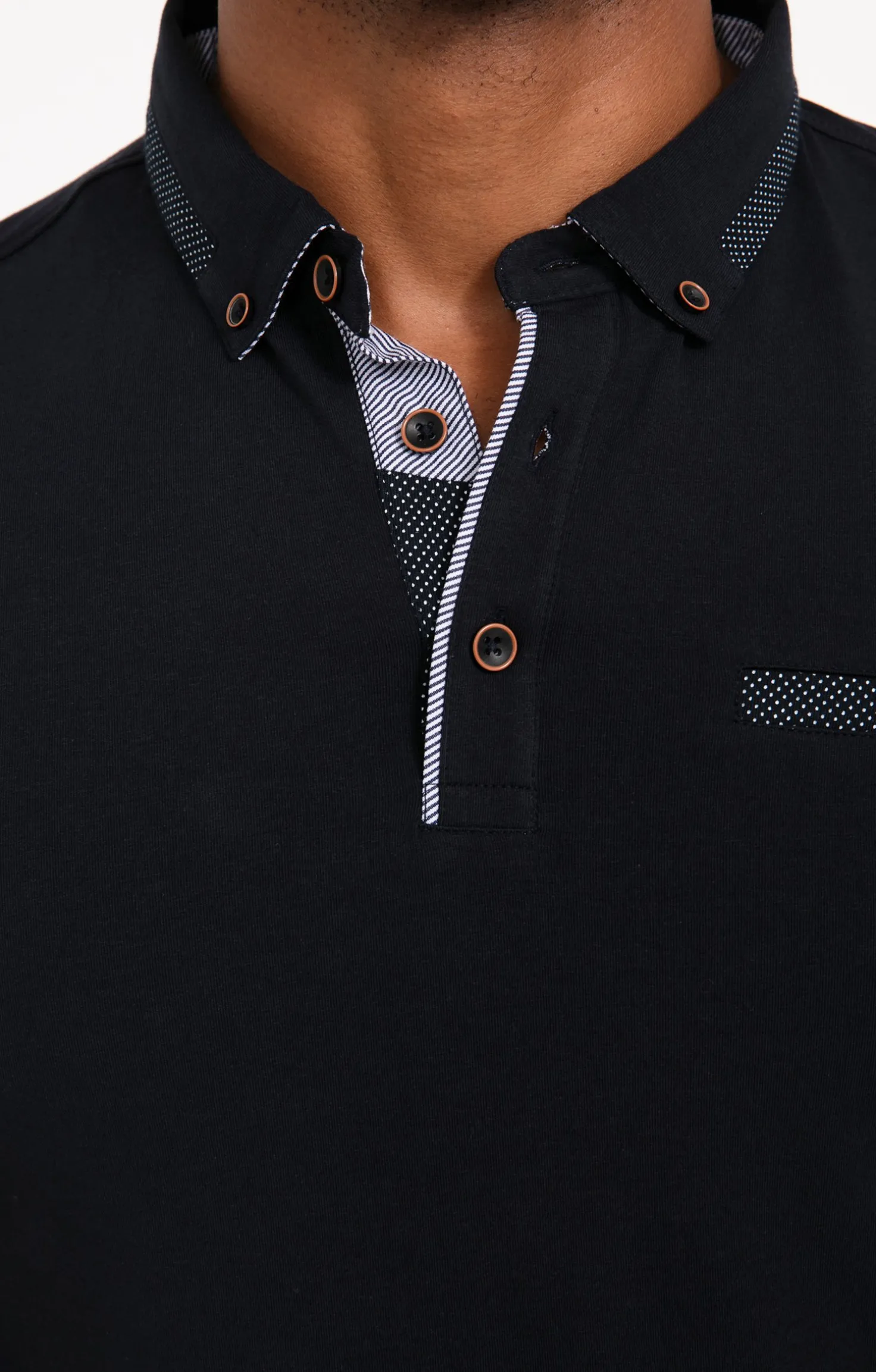 Polo manches longues New Dot -