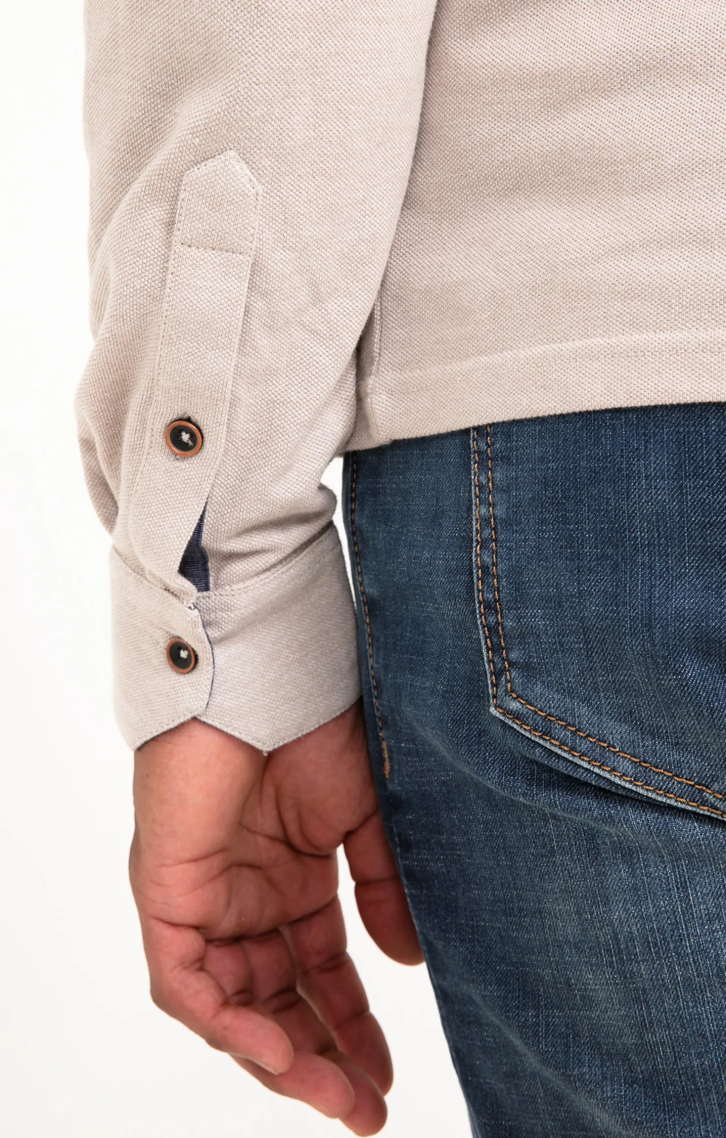 Polo manches longues PK Shiny -