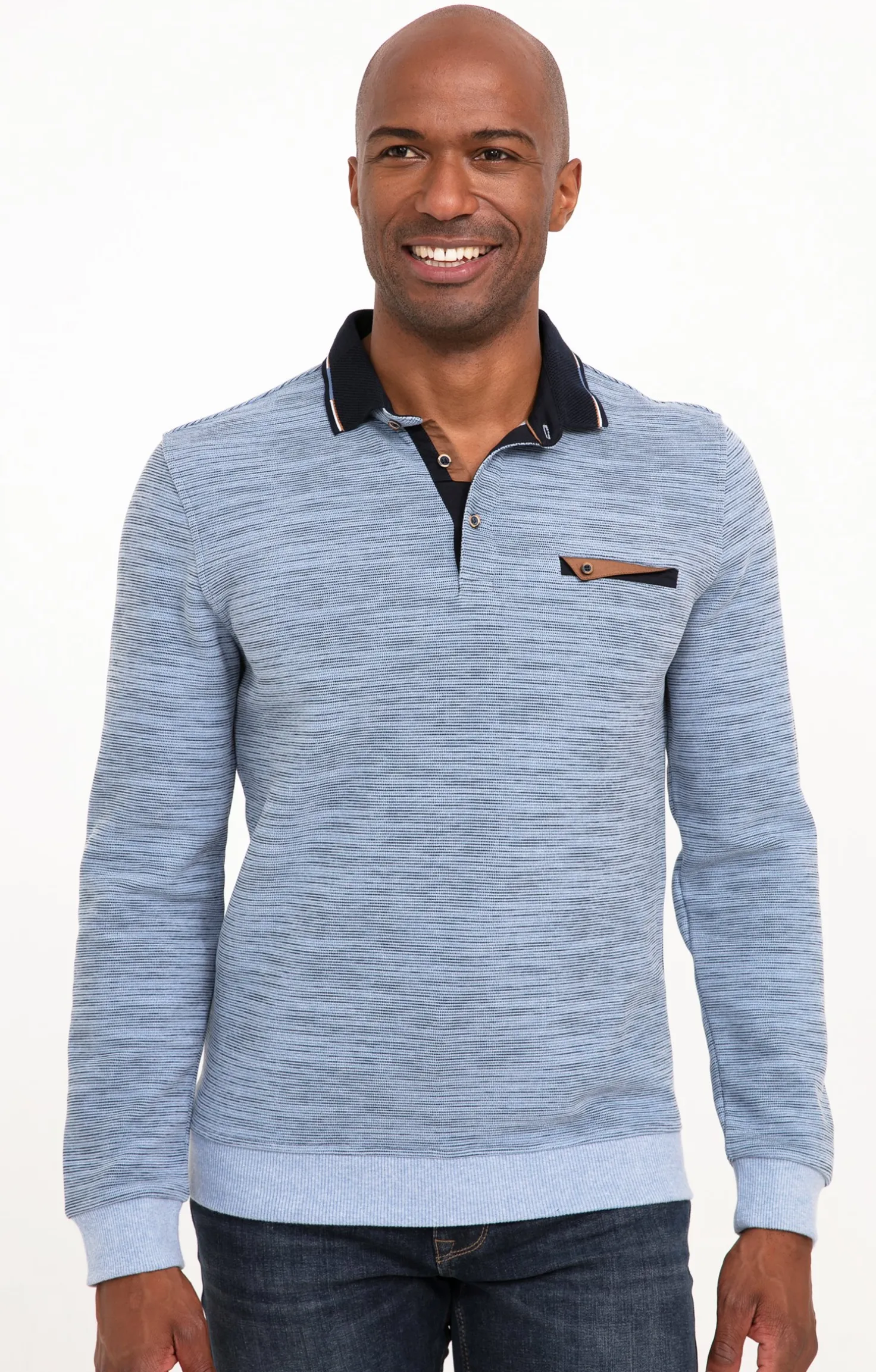 Polo manches longues Print -
