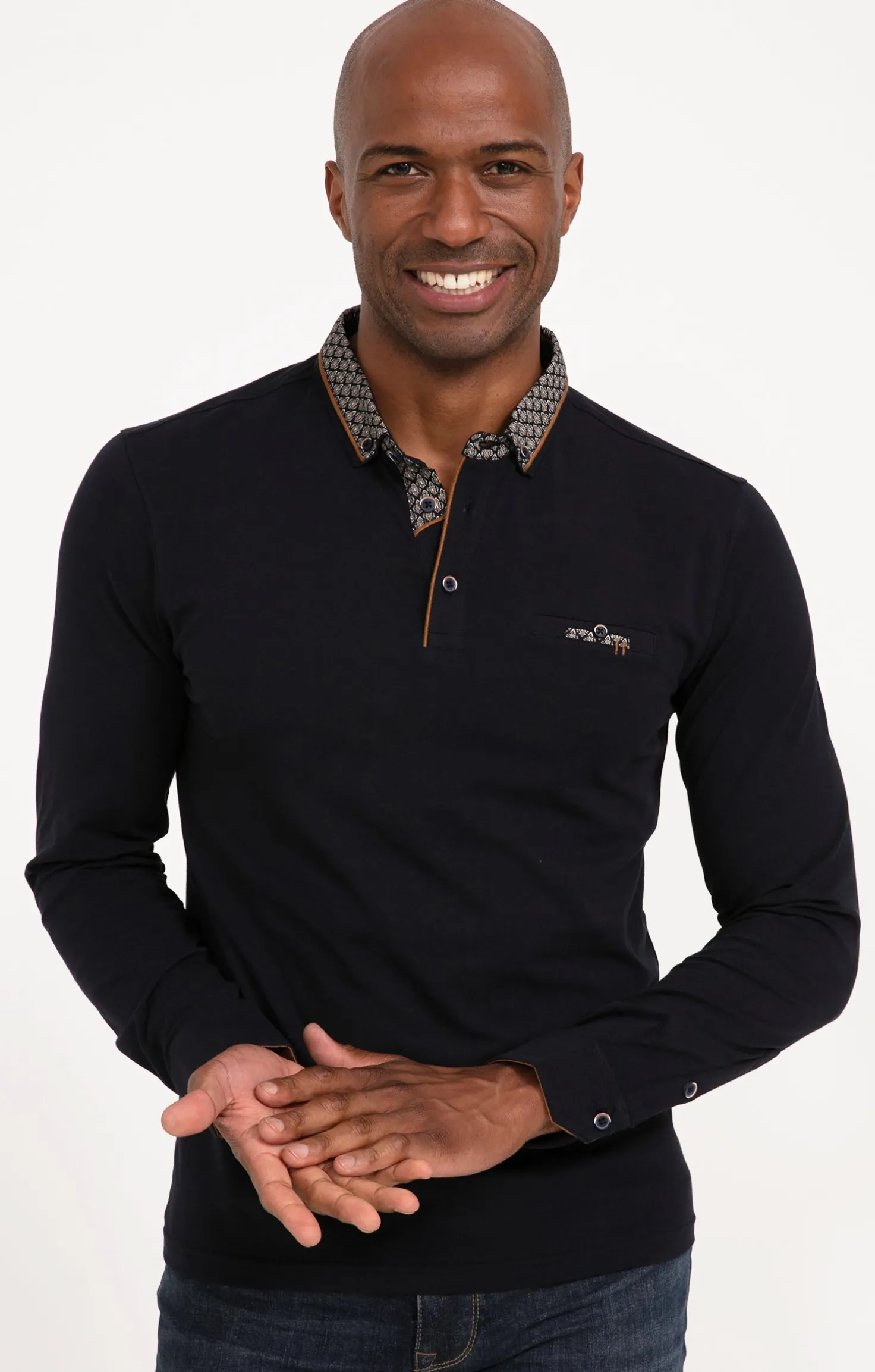 Polo manches longues Sued Barca -