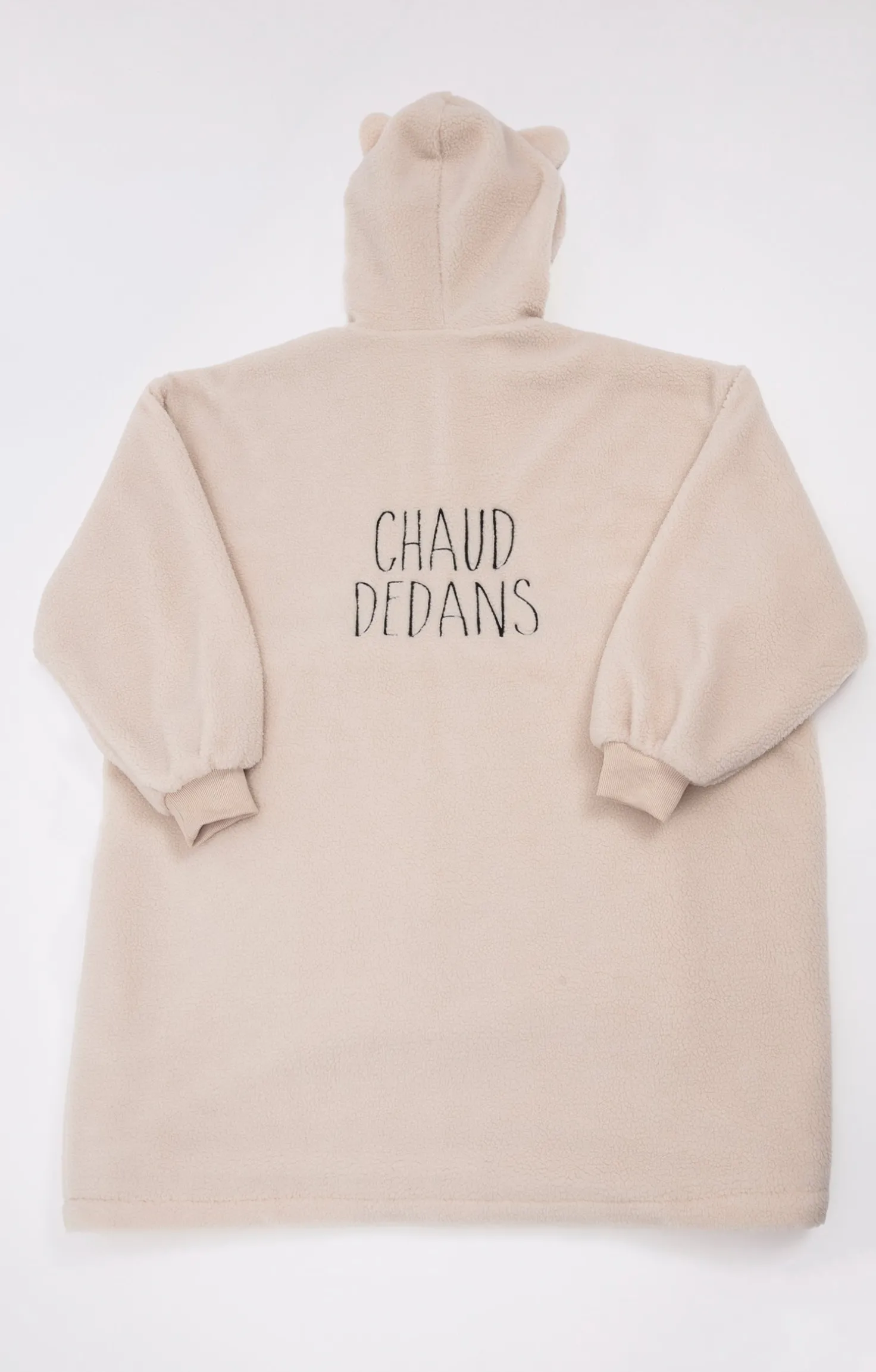 Poncho chaud -