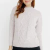 PULL AVEC TORSADES -