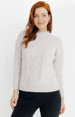PULL AVEC TORSADES -