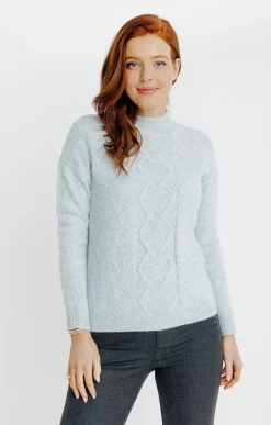 PULL AVEC TORSADES -