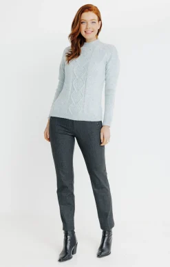 PULL AVEC TORSADES -