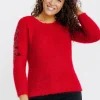 PULL BEADING SUR LES EPAULES -