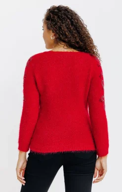 PULL BEADING SUR LES EPAULES -