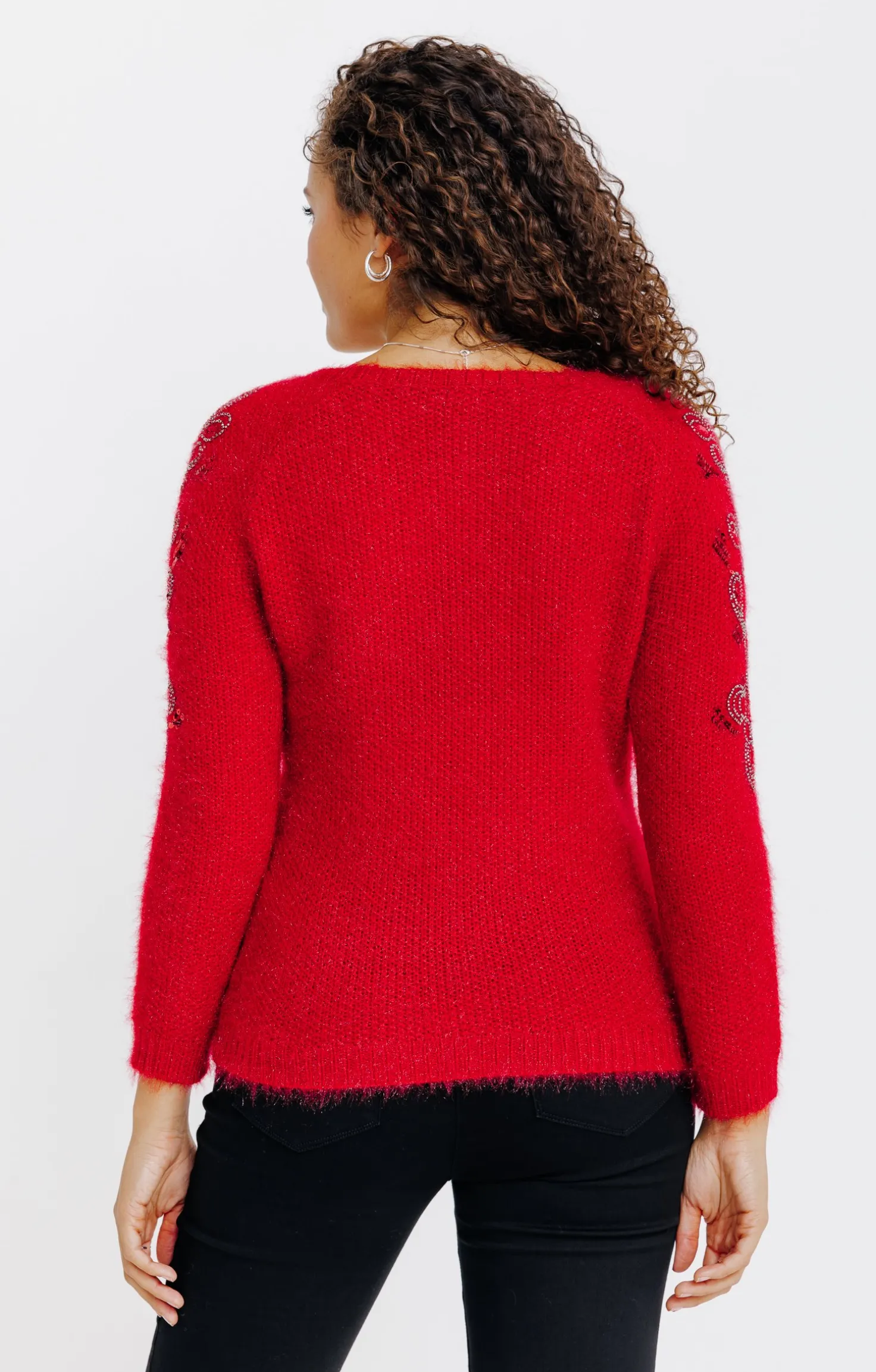 PULL BEADING SUR LES EPAULES -
