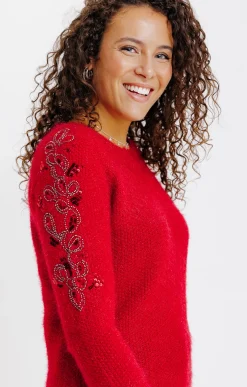 PULL BEADING SUR LES EPAULES -