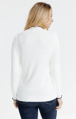 Pull col froufrou -