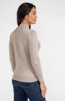 Pull col montant -