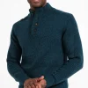 Pull col montant boutonné -