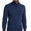 Pull col montant boutonné -