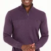 Pull col montant zippé -