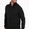 Pull col montant zippé -