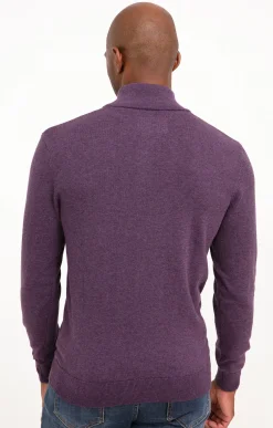 Pull col montant zippé -