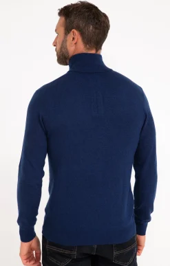 Pull col montant zippé -