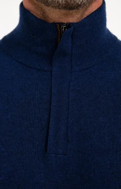 Pull col montant zippé -