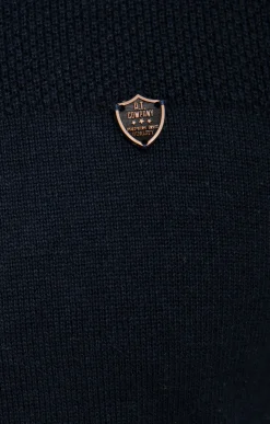 Pull col montant zippé -