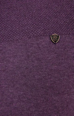 Pull col montant zippé -