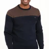 Pull col rond fantaisie -