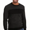 Pull col rond noir -