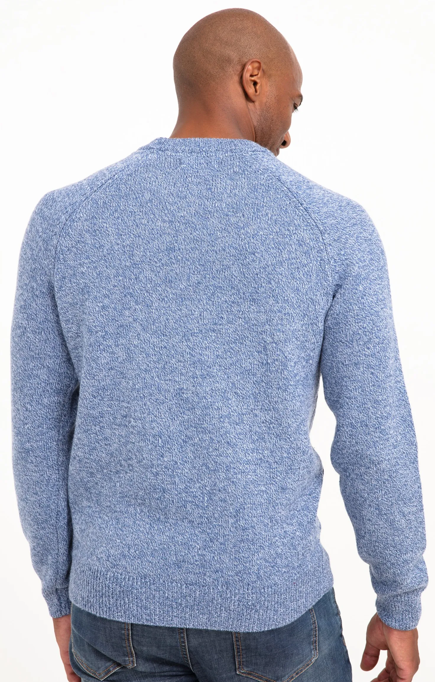 Pull col rond torsadé -