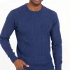 Pull col rond uni -