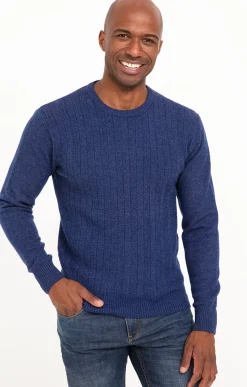 Pull col rond uni -