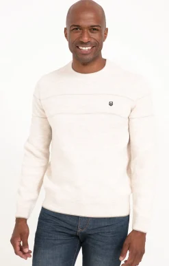 Pull col rond uni -