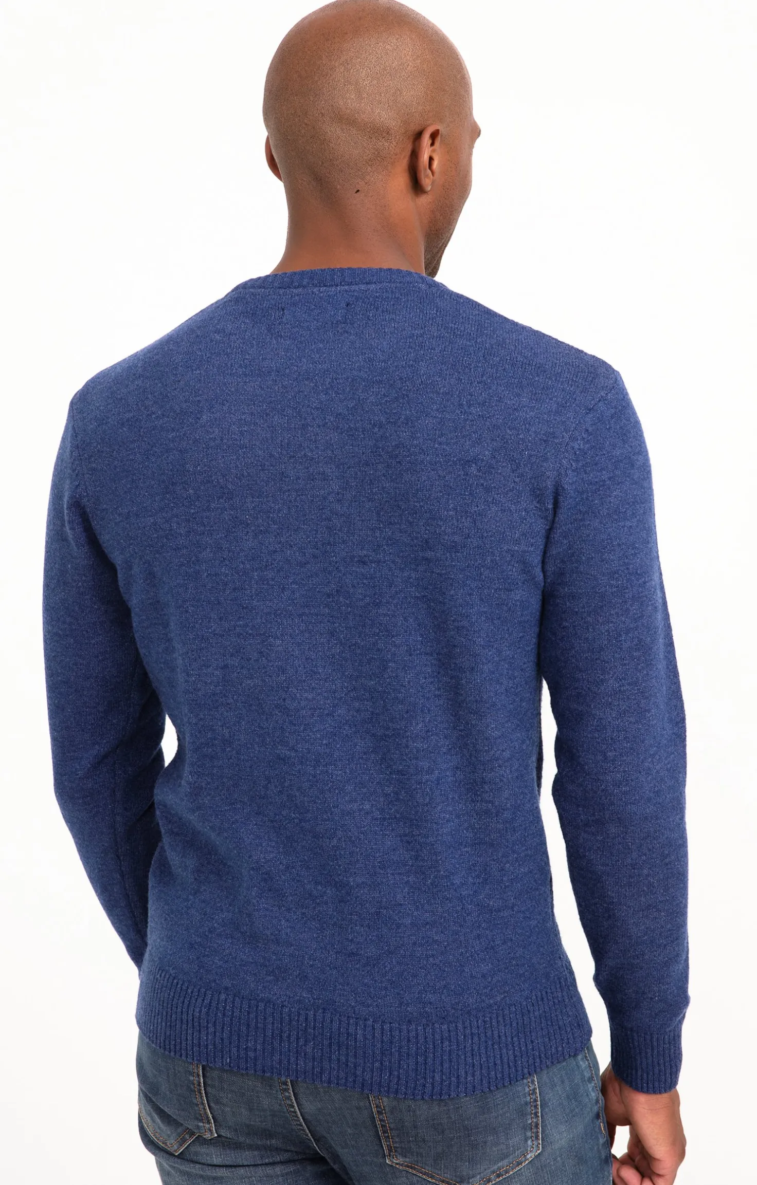 Pull col rond uni -