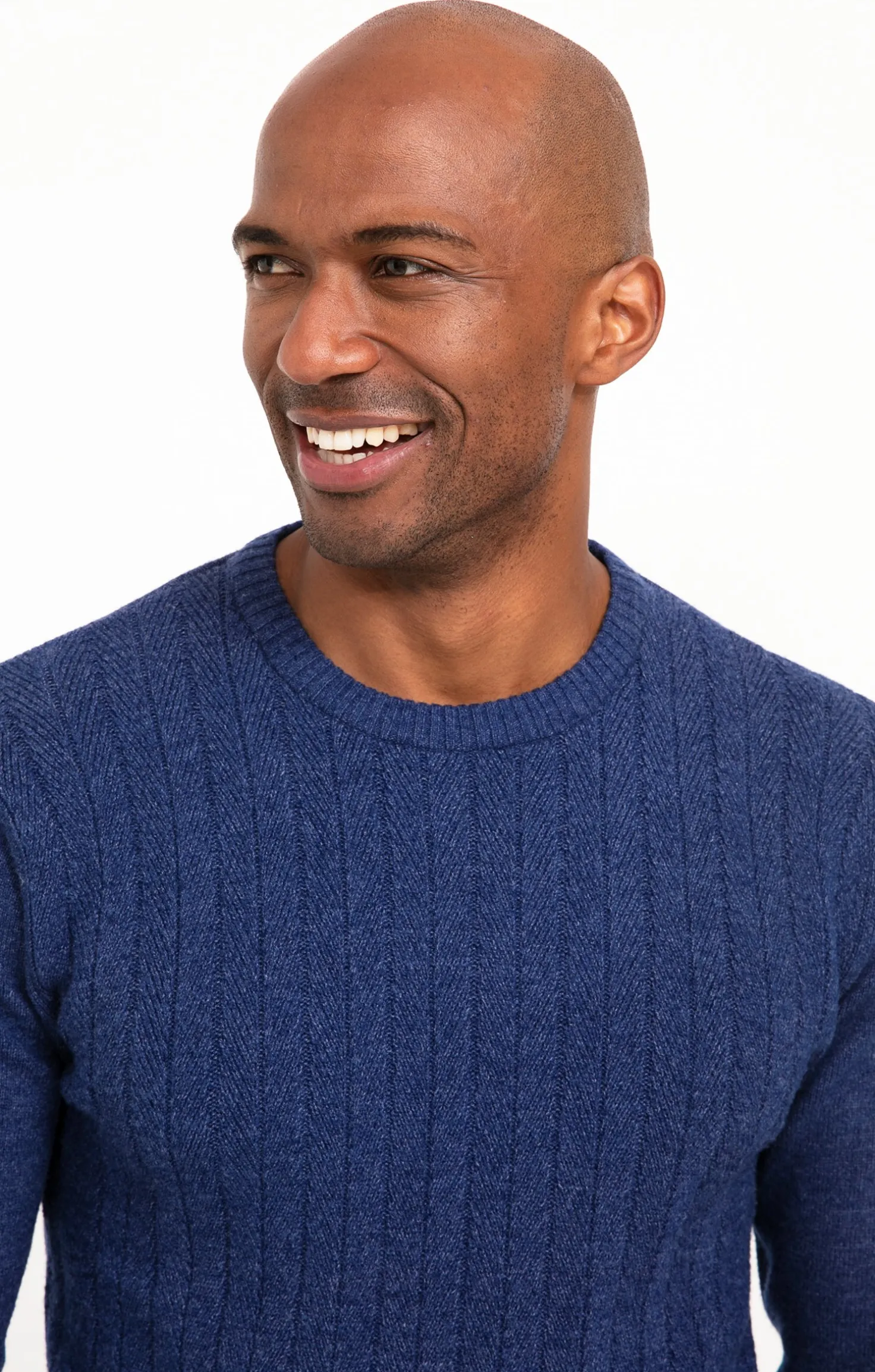 Pull col rond uni -