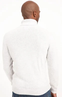 Pull col roulé torsadé -