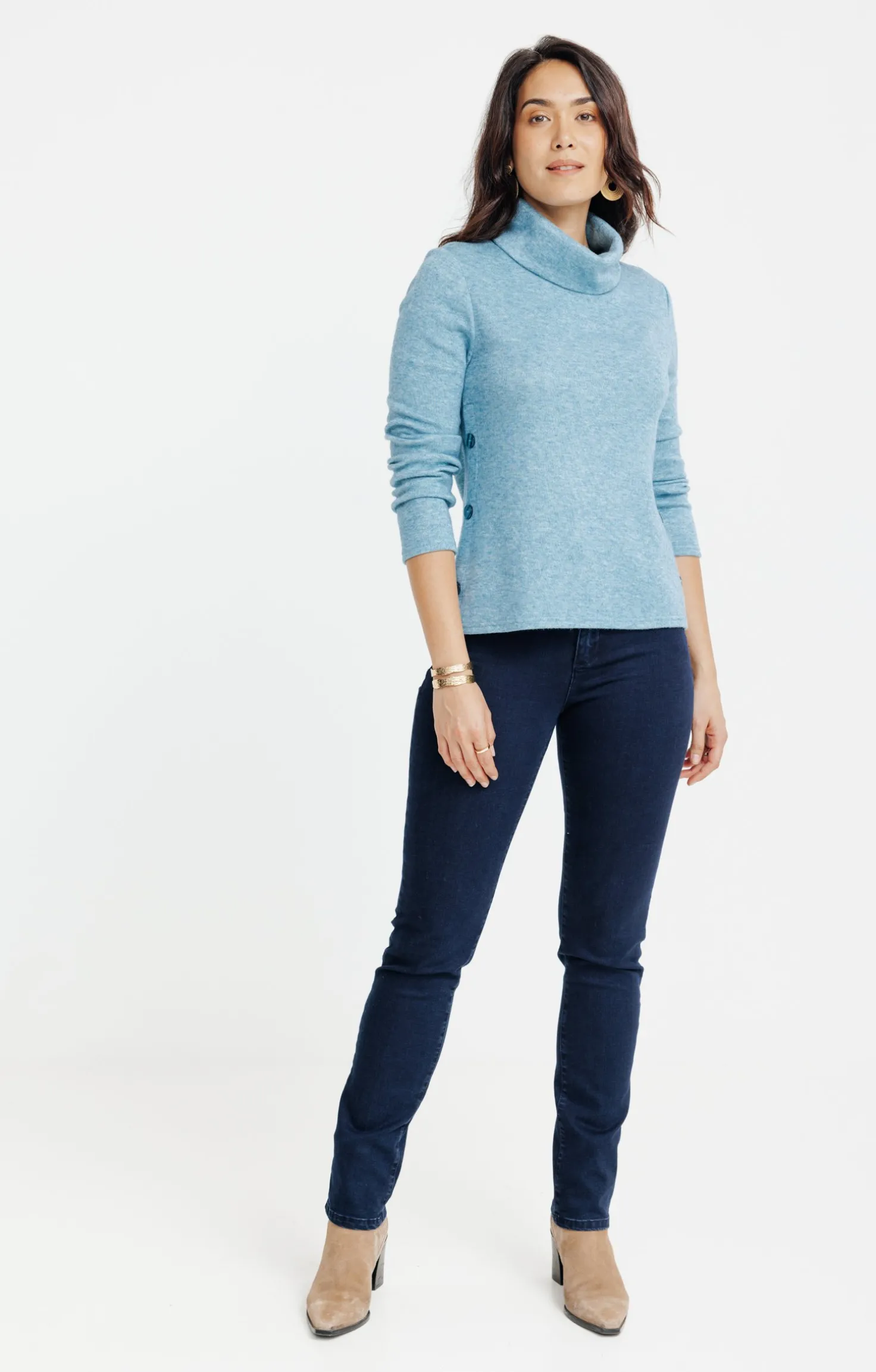 Pull détails bas de corps -