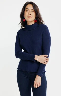 Pull détails froufrou -