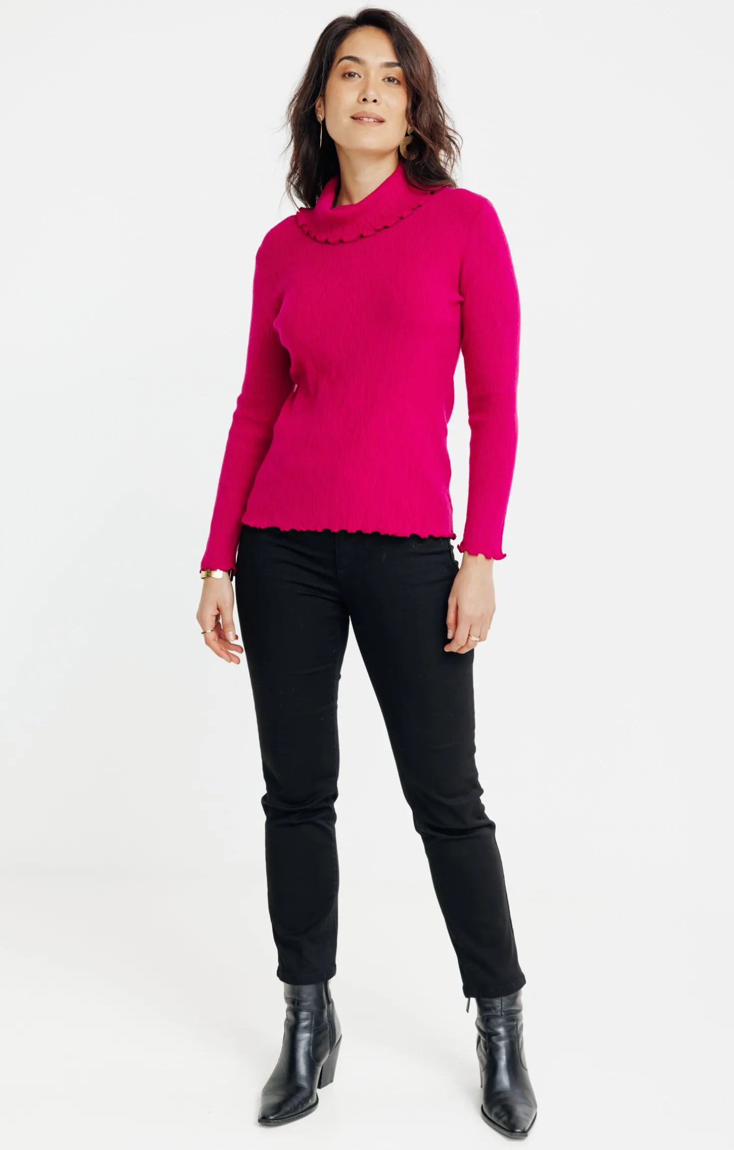 Pull détails froufrou -