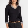 Pull 2-en-1 imprimé -