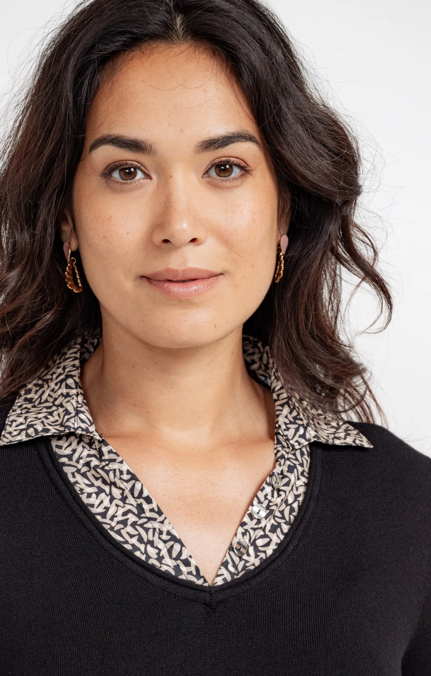 Pull 2-en-1 imprimé -