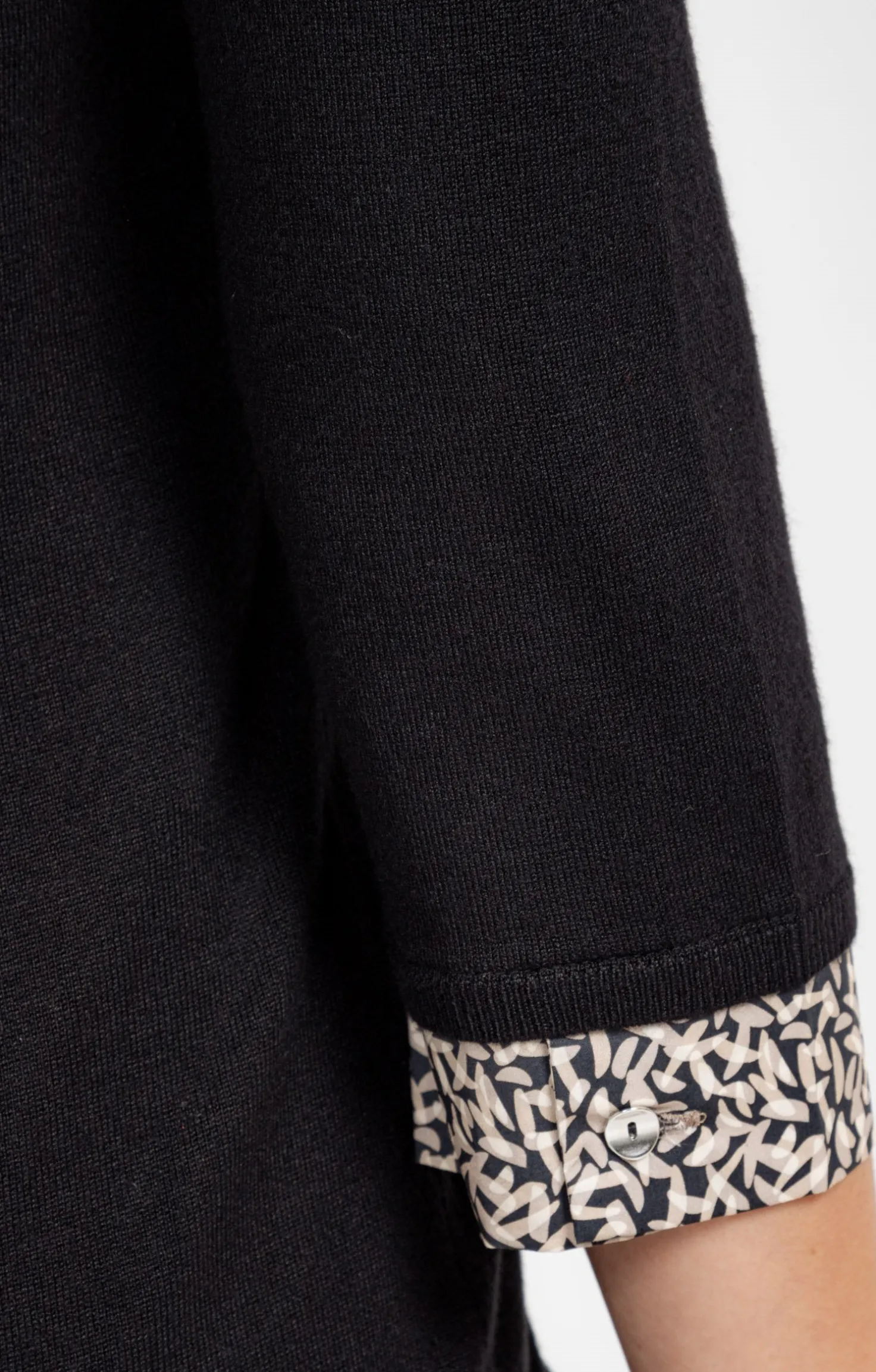 Pull 2-en-1 imprimé -