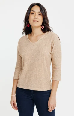 Pull en maille fantaisie -