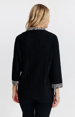 PULL 2EN1 MATIERE FANTAISIE -