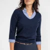 Pull 2-en-1 rayé -
