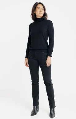 Pull finition froufrou -