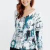 Pull imprimé chat -